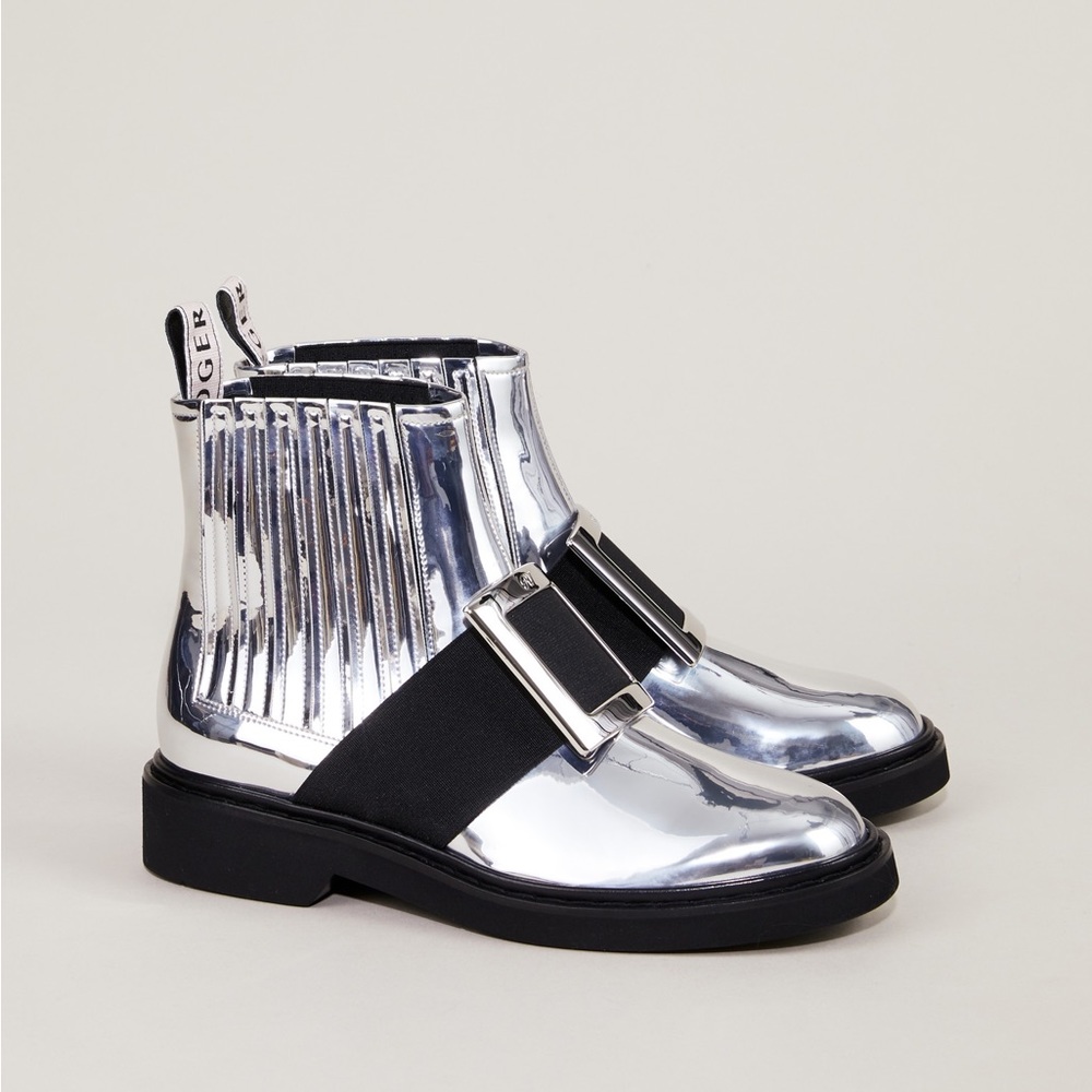 Roger Vivier Viv Rangers Chelsea Boot size 38.5